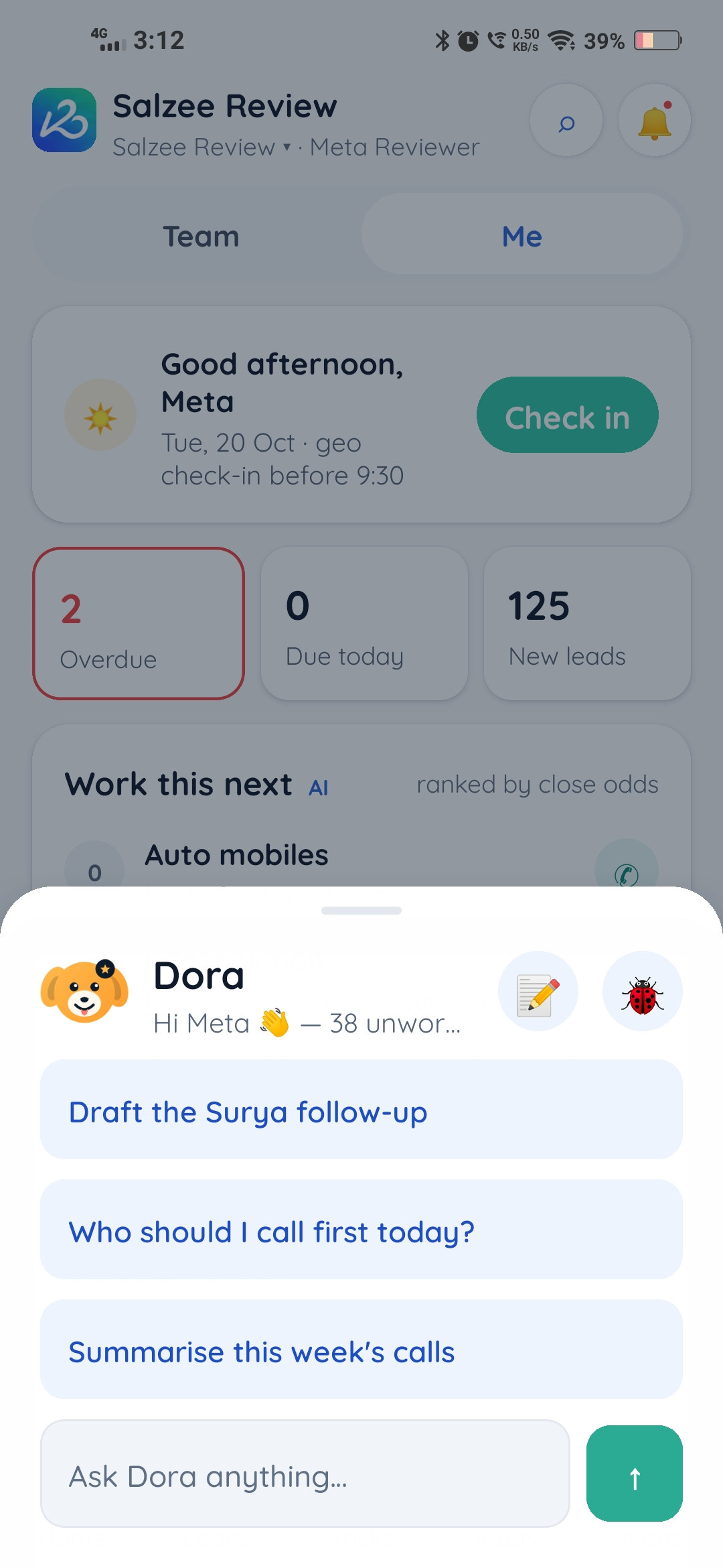 Salzee app screen